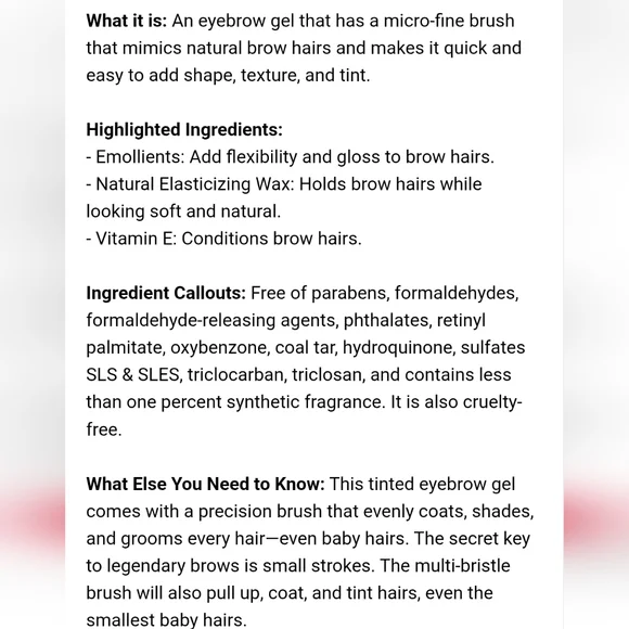 Charlotte Tilbury Fair Brown Light Taupe Legendary Brows Tint NIB - Picture 3 of 6